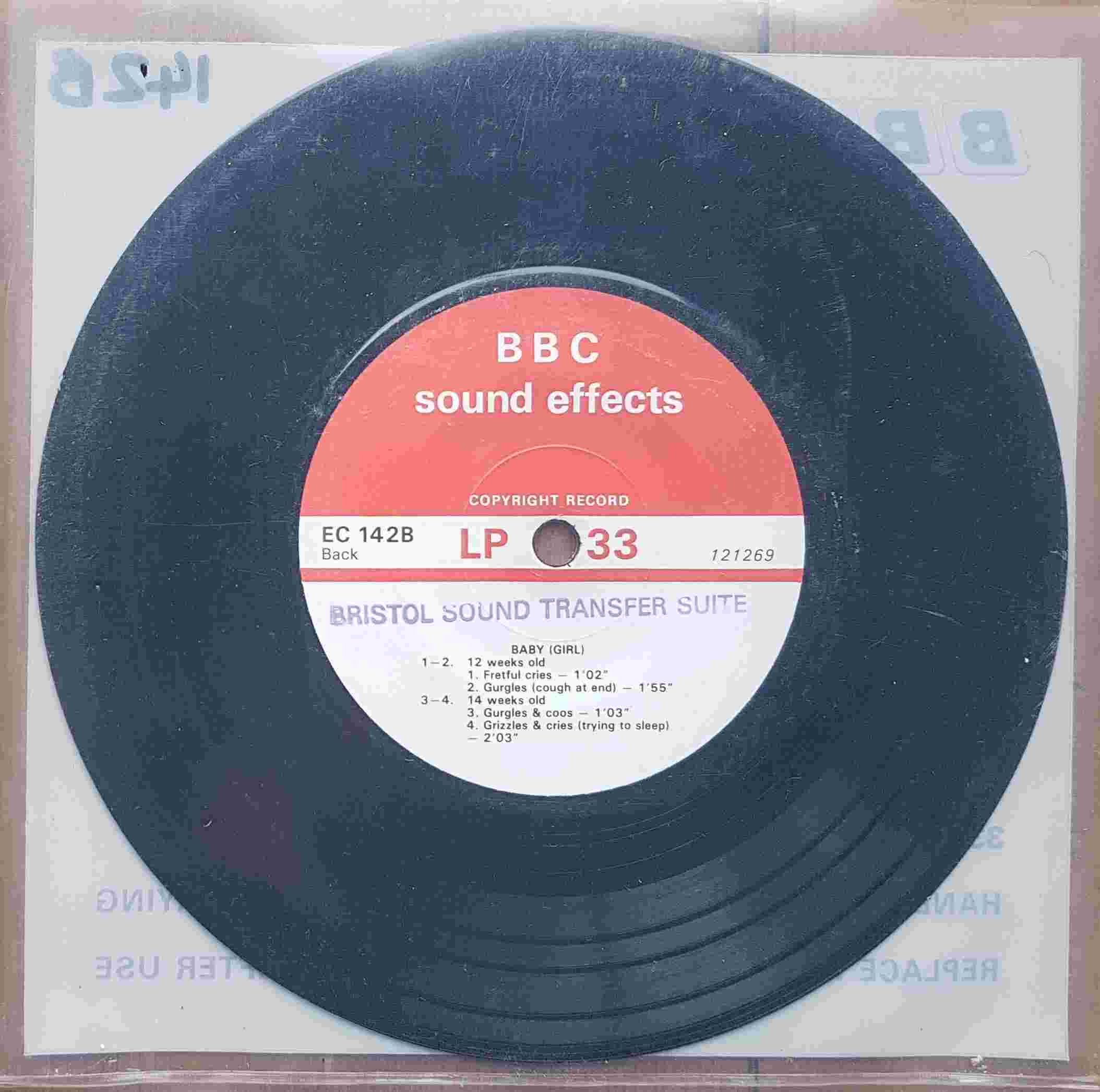 Picture of EC 142B Baby (Girl) by artist Not registered from the BBC records and Tapes library
